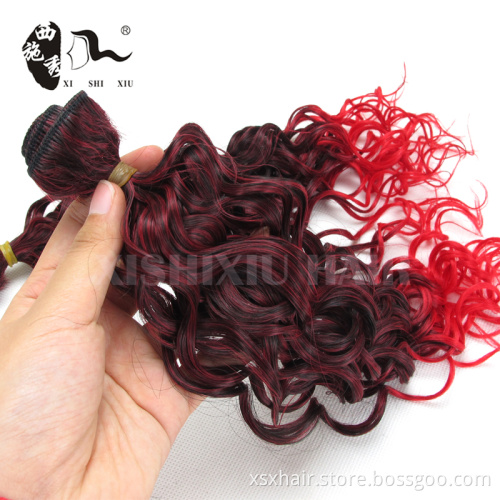 China online shopping synthetic hair padding for braiding